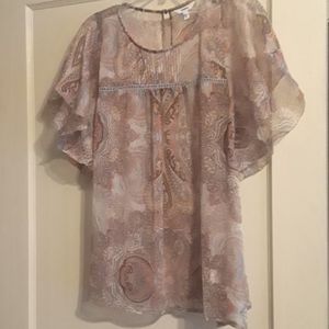 She multi colored blouse